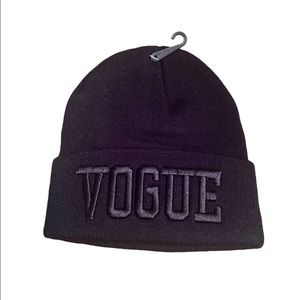 Vogue beanie one size Black